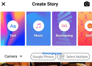 Facebook-News. Google Photos als Schnittstelle für Stories. 